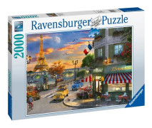 Ravensburger Pussel, Solnedgång i Paris 2000 bitar