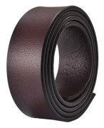 100% Koläder Bälte Utan Spänne 3,5 cm Bredd Äkta Läder Designerbälte Herr Hög Kvalitet 3.5Coffee 115CM