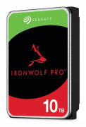 Seagate IronWolf Pro ST10000NT001 - Hårddisk - 10 TB - inbyggd - 3.5" - SATA 6Gb/s - 7200 rpm - buffert: 256 MB - med 3 års Seagate Rescue Data Rec...