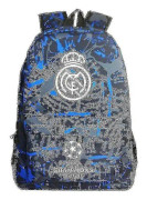 Graffiti Real Madrid Uefa Champions League Axelväska Fan Ryggsäck Student Skolväska Förvaringsväska HZ[C]