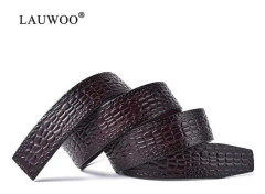 100% Koläder Bälte Utan Spänne 3,5 cm Bredd Äkta Läder Designerbälte Herr Hög Kvalitet 3.5EYUCoffee 110cm