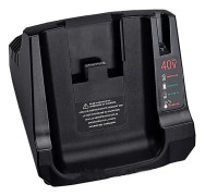 36V 40V Max Batteriladdare med 2 USB-uttag Ersättning för Black + Decker LCS36 LCS40 Li-ion Batteri (endast laddare, inget batteri)
