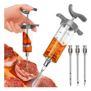 Köttinjektor + 3 Ruhhy 23055 nålar