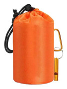4 st/set Nödsovsäck Lättviktig Överlevnadssäck 26 Micron Orange Portabel Termisk Sovsäck för Camping Vandring