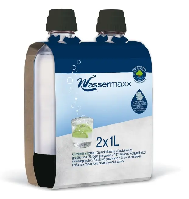 2x1L Wassermaxx-flaskor