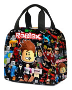 Roblox Lunchväska Skolbarn Lunchbox Väska Fall Grund- och Mellanskola Studenter Skolväska Pojkar Flickor Anime Cartoon 6