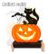 Halloween Dekoration i Trä med LED-Ljus Halloween Dekorationer Halloween Pumpa Svart Katt Bord