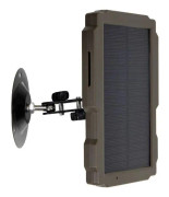 12V solpanel med 5000mA batteri för jaktkamera