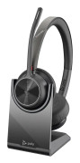 Poly Voyager 4320 - Headset - på örat - Bluetooth - trådlös - svart - Certifierad för Microsoft-teams, Zoomcertifierad