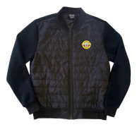 Guns N' Roses Unisex Quilted Jacket: Classic Logo (Small)