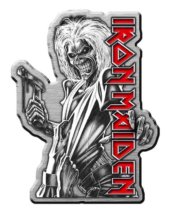 Iron maiden killers pin