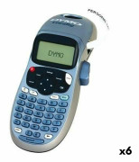 Elektrisk Etikettskrivare Dymo LetraTag LT-100H Blå Grå (6 antal)