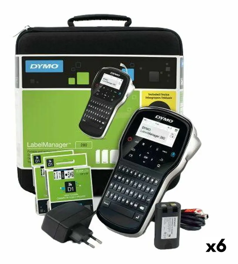 Etikettskrivare Dymo LabelManager 280 (6 antal)