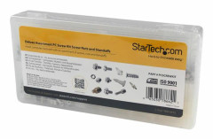StarTech.com Deluxe Assortment PC Screw Kit - Screw Nuts and Standoffs - Screw kit - PCSCREWKIT - Skruvsats