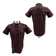 Pink Floyd Unisex Casual Shirt: Courier Pattern (All Over Print) (XX-Large)