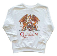 Queen Kids Sweatshirt: Classic Crest (7-8 Years)