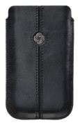 Samsonite Äkta Läder Dezir Swirl - Svart