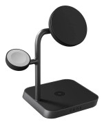 ZENS Office Charger Pro 3, inomhus, AC, Trådlös laddning, 1,5 m, Svart