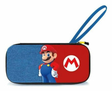 PDP Slim Deluxe - Fodral för spelkonsol - etylenvinylacetat (EVA) - Power Pose Mario - för Nintendo Switch, Nintendo Switch Lite, Nintendo Switch OLE