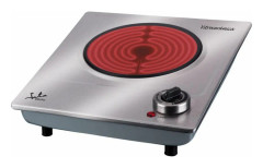 JATA V531, Rostfritt stål, Countertop, Keramisk, Keramiska, 1 zone(s), 1200 W