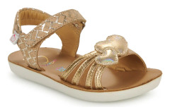 Barnsandaler Shoo Pom GOA HEART