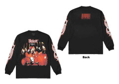Slipknot Unisex Long Sleeve T-Shirt: Spit it Out (Back & Sleeve Print) (Small)