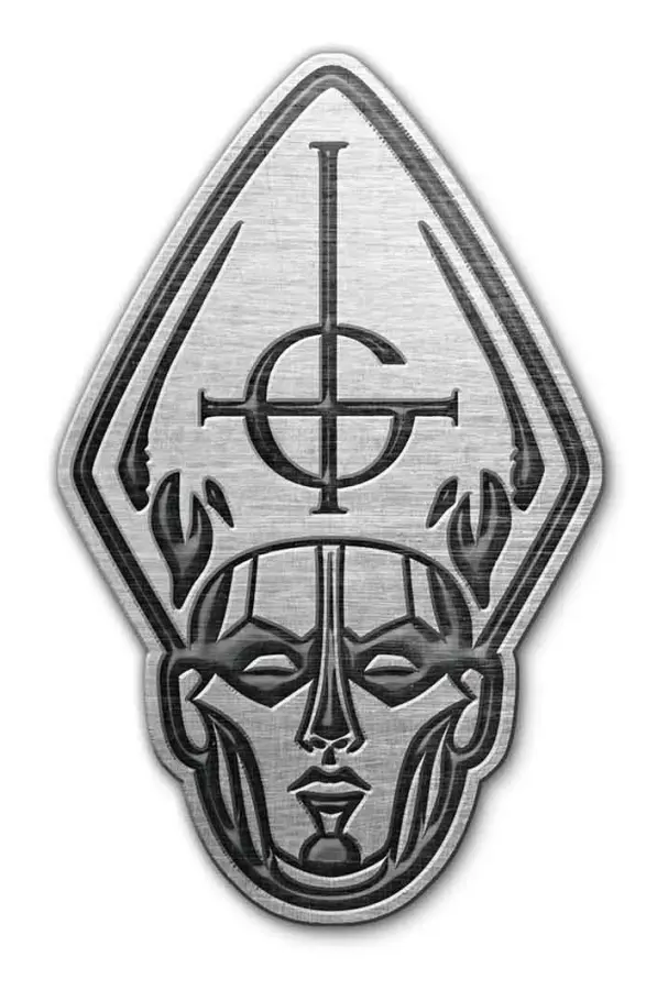 Ghost Papas head pin