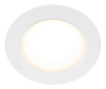 Llitt Doris 230V Dimbar downlight spotlight 3000K 400lm IP65 Vit