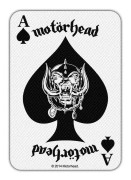 Motörhead: Standard Woven Patch/Ace of Spades Card