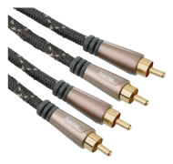 Hama Ljudkabel 2 x RCA - 2 x RCA (1,5 m)