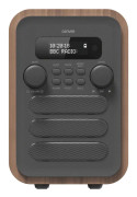 Denver FM/DAB+ Radio Bluetooth Trä/grå