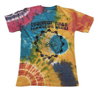 Grateful Dead Kids T Shirt May '77 Band Logo Vintage Official Dye Wash