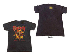 Slipknot Kids T Shirt Liberate Band Logo Official Black Dye Wash