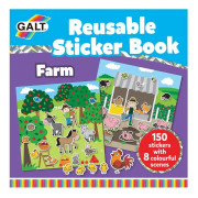 Galt Reusable Sticker Book Farm