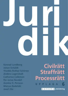 Juridik - Civilrätt, Straffrätt, Processrätt Upplaga 6