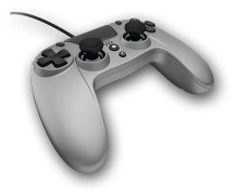 VX4 Wired Silver Controller for PS4 and PC