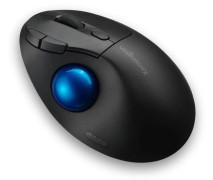 Kensington Pro Fit Ergo TB450 EQ - Styrkula - ergonomisk - optisk - 7 knappar - trådlös - 2.4 GHz, Bluetooth - trådlös USB-mottagare