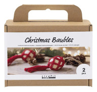 DIY Kit - Christmas Baubles - Macram (977584)