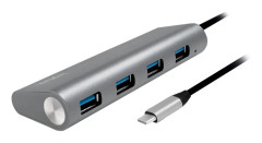 LogiLink UA0309, USB 3.2 Gen 1 (3.1 Gen 1) Type-C, USB 3.2 Gen 1 (3.1 Gen 1) Type-A, 5000 Mbit/s, Grå, Android