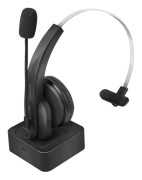 LogiLink BT0059, Trådlös, Kontor/callcenter, 20 - 20000 hz, 180 g, Headset, Svart