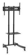 LogiLink BP0026, Multimediavagn, Svart, Plattskärm, 40 kg, 94 cm (37"), 177,8 cm (70")