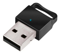 LogiLink BT0063, USB Type-A, Bluetooth, Hankoppling, Svart, Nätverk, Energiljus, Stand-by, Kina