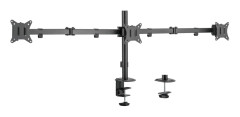 LogiLink Monitorarm trippel 17-27" 2x658mm