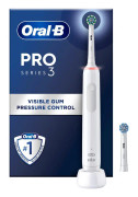 Oral-B PRO 3 3000 Cross Action White Edition Tandbørste Hvid