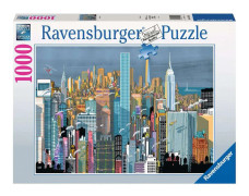 Ravensburger Pussel: I Am New York 1000 Bitar