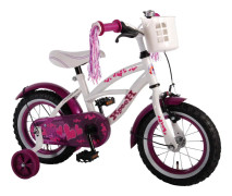 Heart Cruiser 12 Inch 21,5 cm Girls Coaster Brake White/Purple
