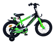 Volare - Children's Bicycle 14 - Green/Black