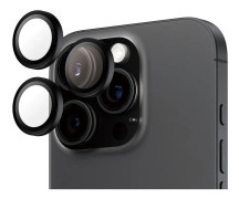 PanzerGlass - Hoops Lens Protector - iPhone 16 Pro/iPhone 16 Pro Max - Black