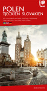 Polen Tjeckien Slovakien Easymap - Skala 1-800.000