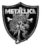 Metallica Standard Patch: Raiders Skull (Loose)